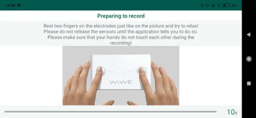 WIWE - ECG diagnostics android App screenshot 15