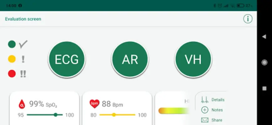 WIWE - ECG diagnostics android App screenshot 8